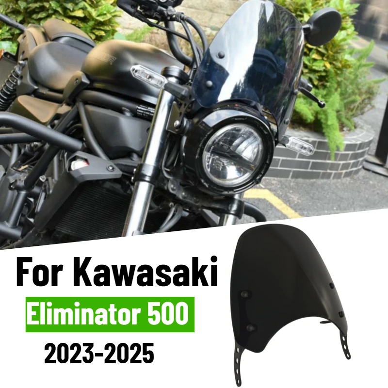 Windscreen Windshield For Kawasaki Eliminator 500 2023-2025 Wind Deflector Shield Screen Visor Glass With Bracket 2024
Windscreen Windshield For Kawasaki Eliminator 500 2023-2025 Wind Deflector Shield Screen Visor Glass With Bracket 2024