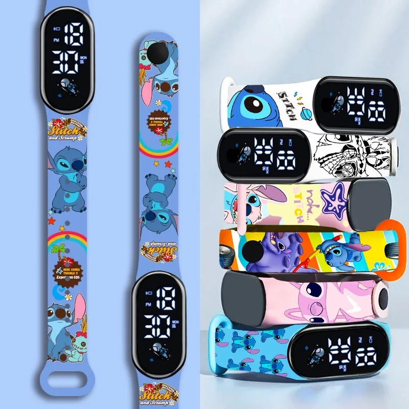 Disney Stitch Children Watches Girls Waterproof Sport Touch Screen Watch for Women Waterproof Digital Clock Bracelet Gifts
Disney Stitch Children Watches Girls Waterproof Sport Touch Screen Watch for Women Waterproof Digital Clock Bracelet Gifts