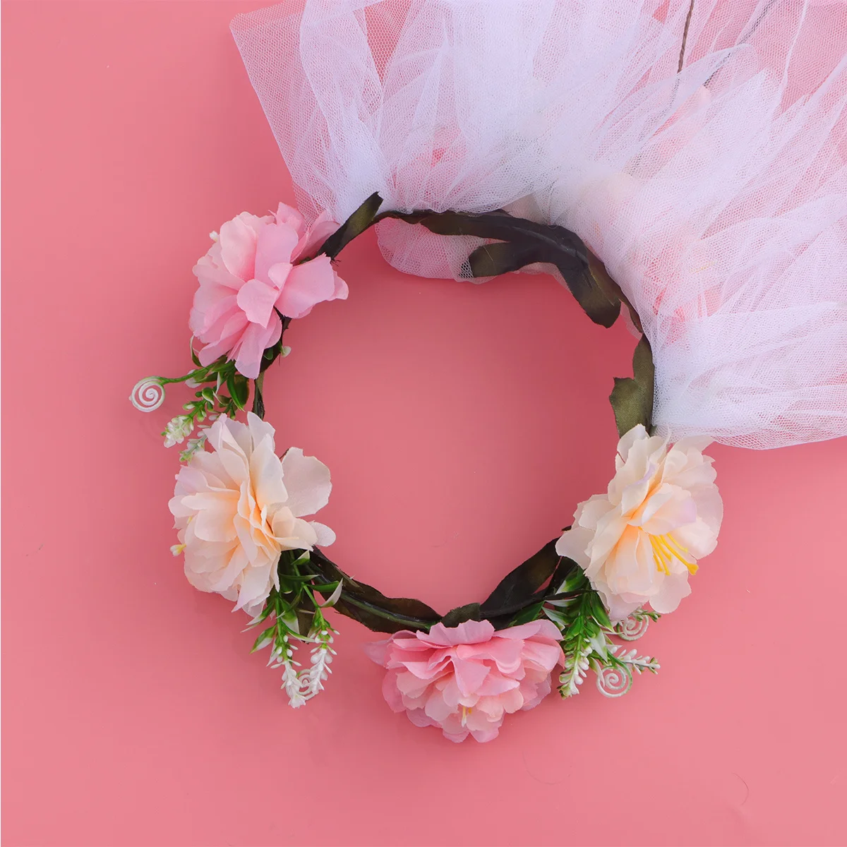 Elegant Wedding Silk Flower Garland Bridal Veil White Tulle Flower Wreath Photography Prop Wedding Veil Photography Prop
Elegant Wedding Silk Flower Garland Bridal Veil White Tulle Flower Wreath Photography Prop Wedding Veil Photography Prop