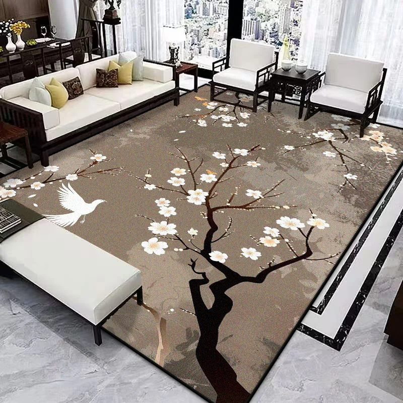 Chinese Style Plant Short Velvet Carpet Living Room Decoration Home Bedroom Floor Mats Non-slip Washable Large Area Rug Lounge
Chinese Style Plant Short Velvet Carpet Living Room Decoration Home Bedroom Floor Mats Non-slip Washable Large Area Rug Lounge