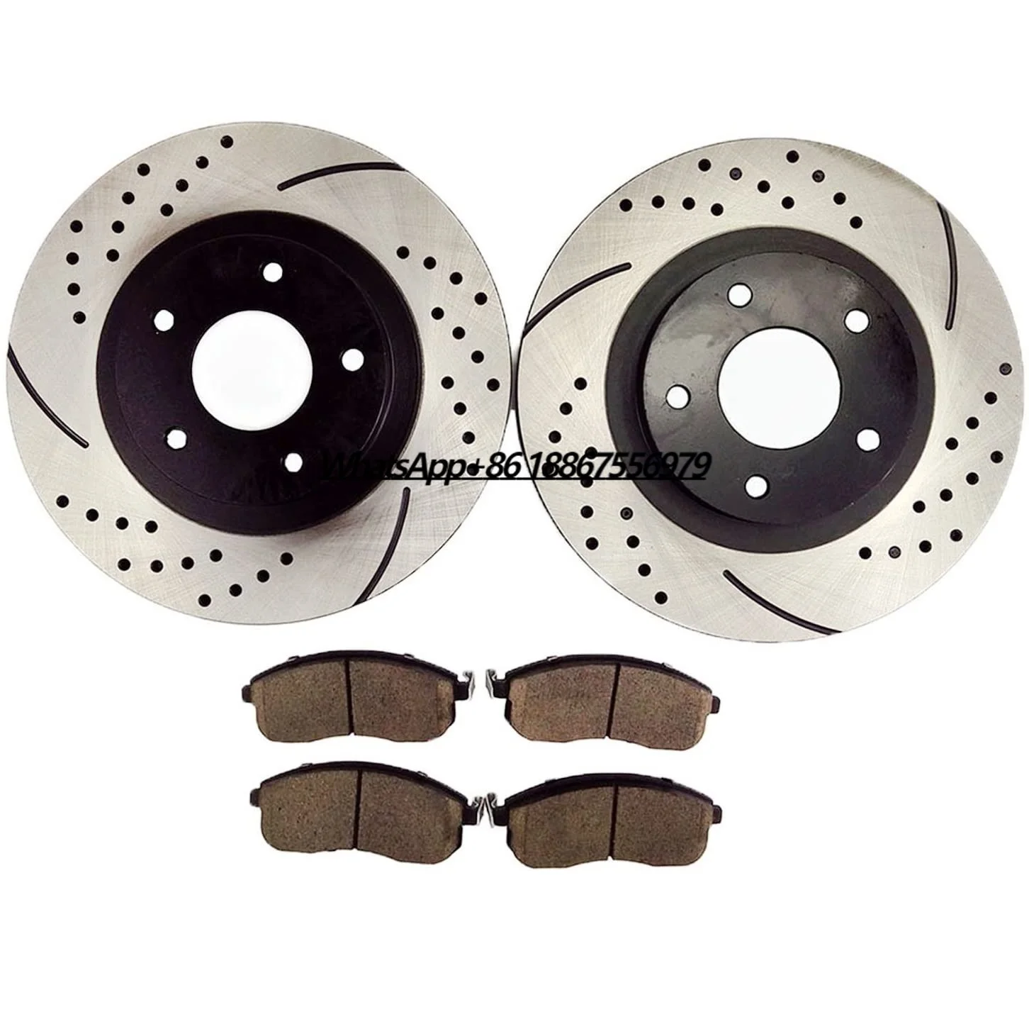 QYT10001 Front Brake kit with Slotted/Drilled Rotors and Ceramic Pads for Infiniti I35 Nissan Altima Maxima SUZUKI SX4 2013-
QYT10001 Front Brake kit with Slotted/Drilled Rotors and Ceramic Pads for Infiniti I35 Nissan Altima Maxima SUZUKI SX4 2013-