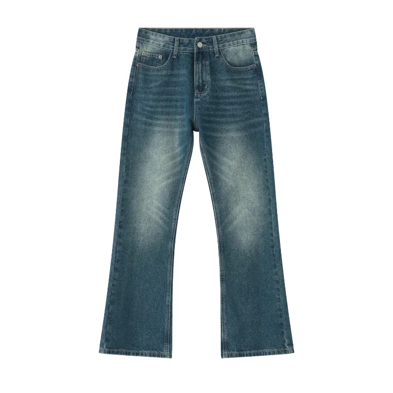 Jeans Denim Pants Men Long Flare Pant Straight Trousers High Waist Casual Regular Pockets Slim Fit Splice Simple Autumn 2024
Jeans Denim Pants Men Long Flare Pant Straight Trousers High Waist Casual Regular Pockets Slim Fit Splice Simple Autumn 2024