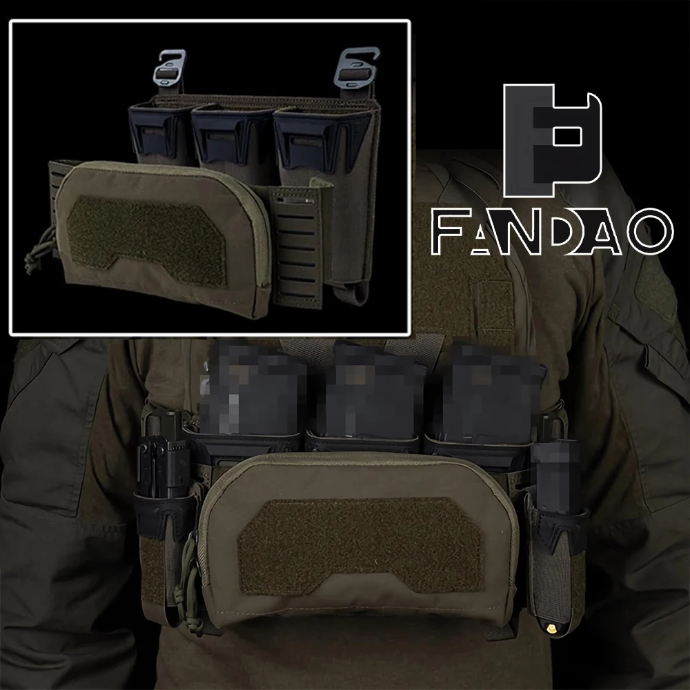 Tactical Multi-Caliber Triple Mag Pouch MOLLE Utility Storage Pack Set with Outer Sub-Bag for Hunting Shooting Gear Management
Tactical Multi-Caliber Triple Mag Pouch MOLLE Utility Storage Pack Set with Outer Sub-Bag for Hunting Shooting Gear Management