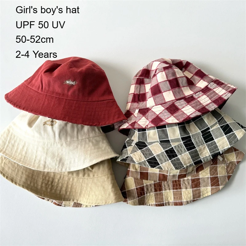 Детские панамы для девочек и мальчиков с защитой от УФ-излучения UPF 50, 50-52 см, двусторонние, в клетку, для активного отдыха и путешествий
Детские панамы для девочек и мальчиков с защитой от УФ-излучения UPF 50, 50-52 см, двусторонние, в клетку, для активного отдыха и путешествий
