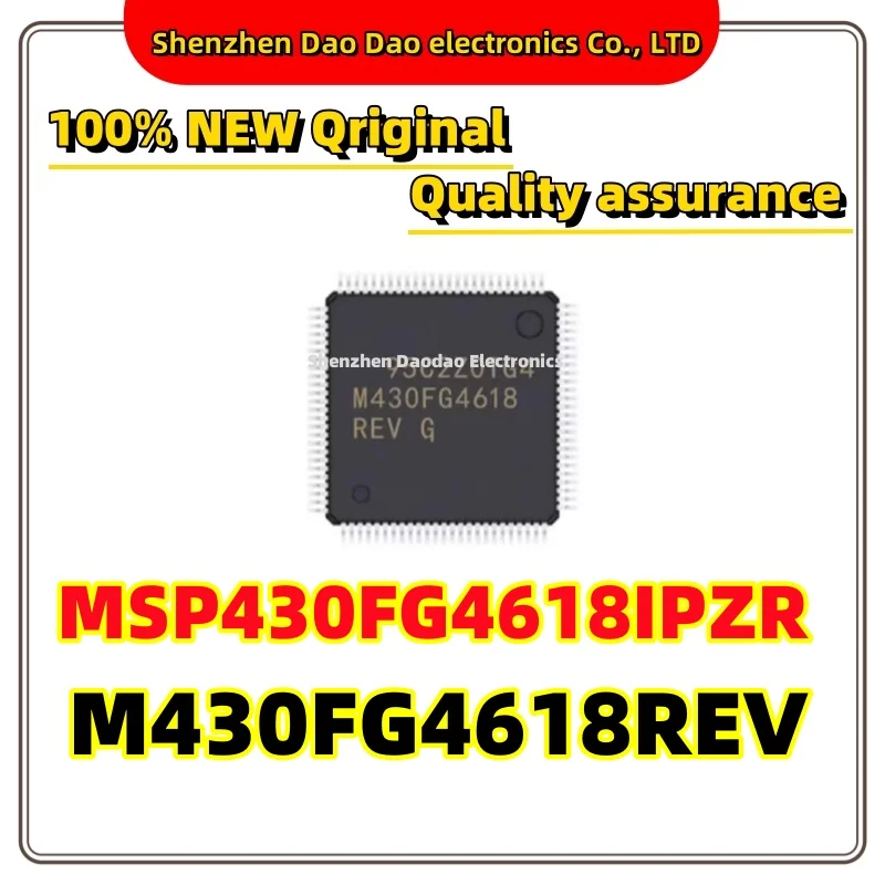 MSP430FG4618IPZR M430FG4618REV M430FG4618 LQFP-100 Microcontroller chip IC new original
MSP430FG4618IPZR M430FG4618REV M430FG4618 LQFP-100 Microcontroller chip IC new original
