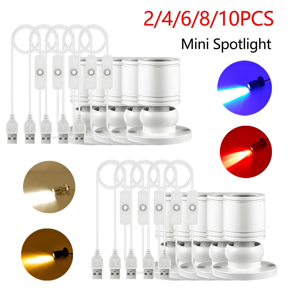 USB 5V 2-10pcs SpotLight Decor Lights for Wine Closet Anime Character Display Shelf Collectibles Souvenirs Cabinet Downlight
USB 5V 2-10pcs SpotLight Decor Lights for Wine Closet Anime Character Display Shelf Collectibles Souvenirs Cabinet Downlight