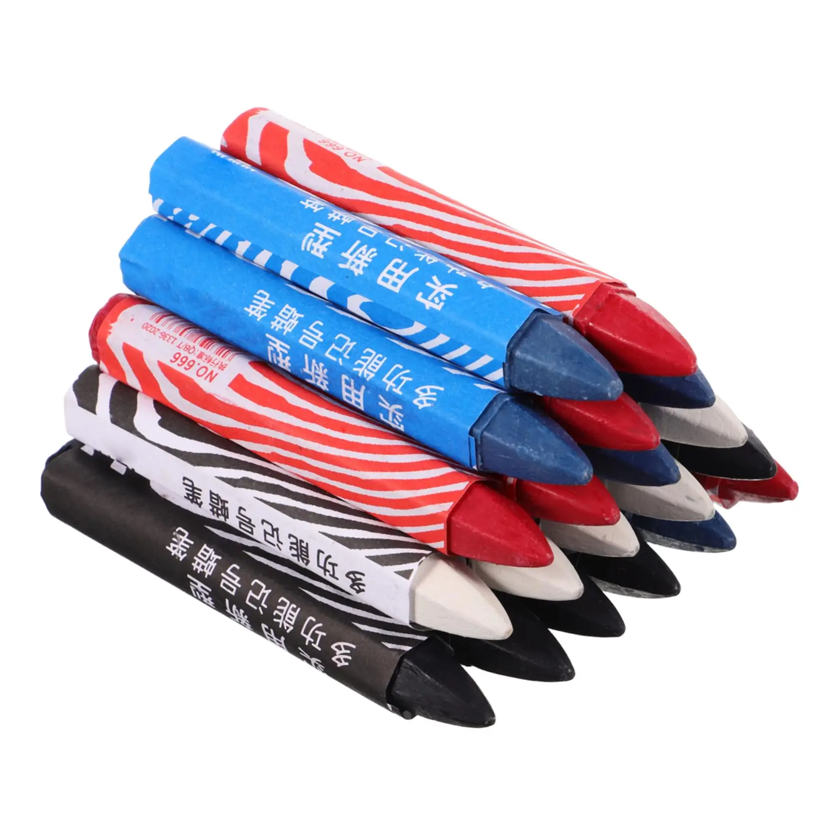 5pcs Tire Marking Chalk Pens For Automotive Repair Quick Dry Wax Highlighter For Wet Dry Surfaces
5pcs Tire Marking Chalk Pens For Automotive Repair Quick Dry Wax Highlighter For Wet Dry Surfaces