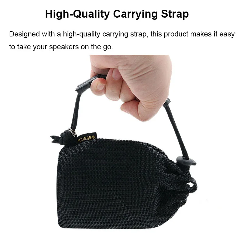 For JBL GO5 Bluetooth Speaker Carrying Pouch Sound Permeable Nylon Mesh Drawstring Portable Travel Bag
For JBL GO5 Bluetooth Speaker Carrying Pouch Sound Permeable Nylon Mesh Drawstring Portable Travel Bag