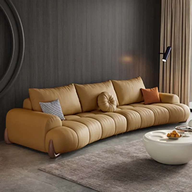 Curved Simple Couches Unique Modern Comfortable Solid Wood Lounge Sofa Puffs Designer Divani Da Soggiorno Living Room Furniture
Curved Simple Couches Unique Modern Comfortable Solid Wood Lounge Sofa Puffs Designer Divani Da Soggiorno Living Room Furniture