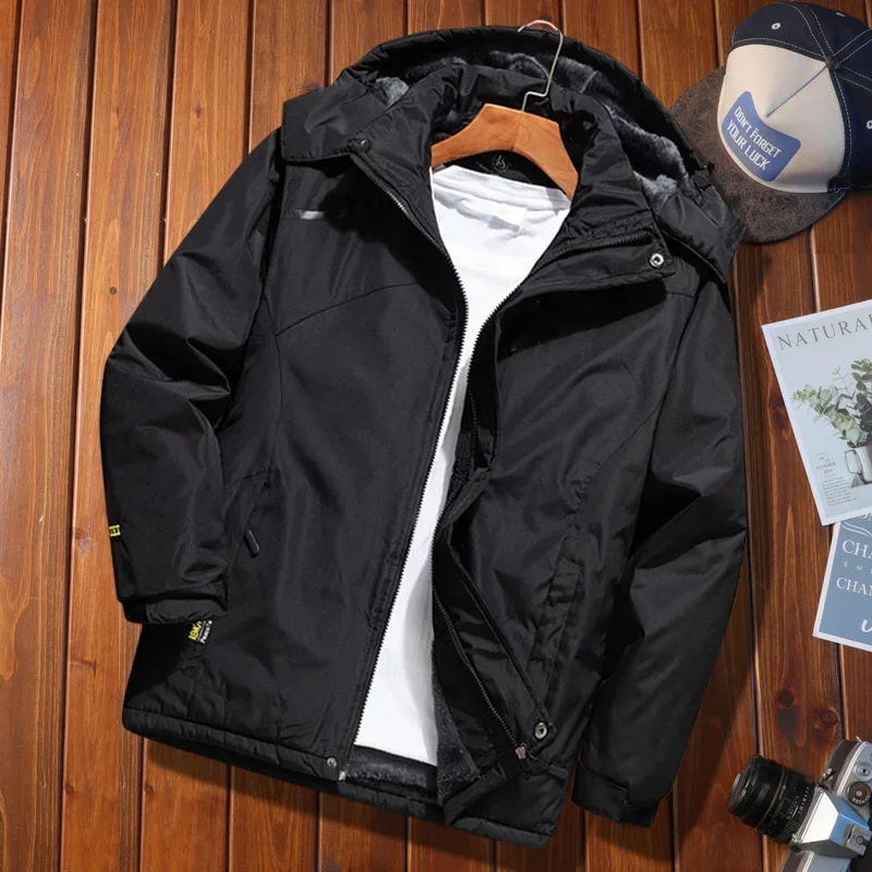Winter Mens Jackets for Men Clothes Cotton Hooded Coats Fashion Casual Thicken Warm Parkas Casual Jacket Jaqueta Masculina Zm523
Winter Mens Jackets for Men Clothes Cotton Hooded Coats Fashion Casual Thicken Warm Parkas Casual Jacket Jaqueta Masculina Zm523