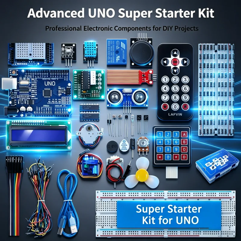 RFID Starter Kit Upgraded Version UNO R3 Improved Development Board Complete Programming Learning Electronic DIY Kit With Tutori
RFID Starter Kit Upgraded Version UNO R3 Improved Development Board Complete Programming Learning Electronic DIY Kit With Tutori