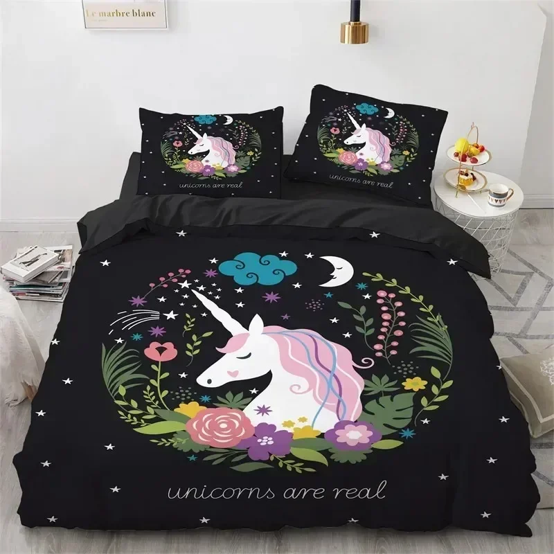Unicorn Duvet Cover Floral Bedding Set Microfiber Flying Horse Sheet Printed Bed Set Pillowcase Bed Full Queen King Size Bedroom
Unicorn Duvet Cover Floral Bedding Set Microfiber Flying Horse Sheet Printed Bed Set Pillowcase Bed Full Queen King Size Bedroom