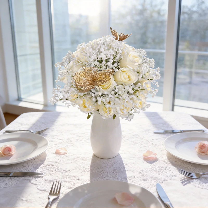 New Cross-Border Artificial Flower Balls for Wedding Decorations, Birthday Parties, Welcome Flowers, and Home Scene Arrangements
New Cross-Border Artificial Flower Balls for Wedding Decorations, Birthday Parties, Welcome Flowers, and Home Scene Arrangements