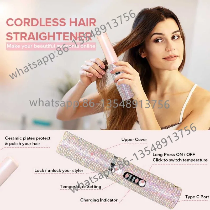 Лидер продаж, мини-беспроводной выпрямитель для волос, портативный USB-парикмахерский двойного назначения
Лидер продаж, мини-беспроводной выпрямитель для волос, портативный USB-парикмахерский двойного назначения