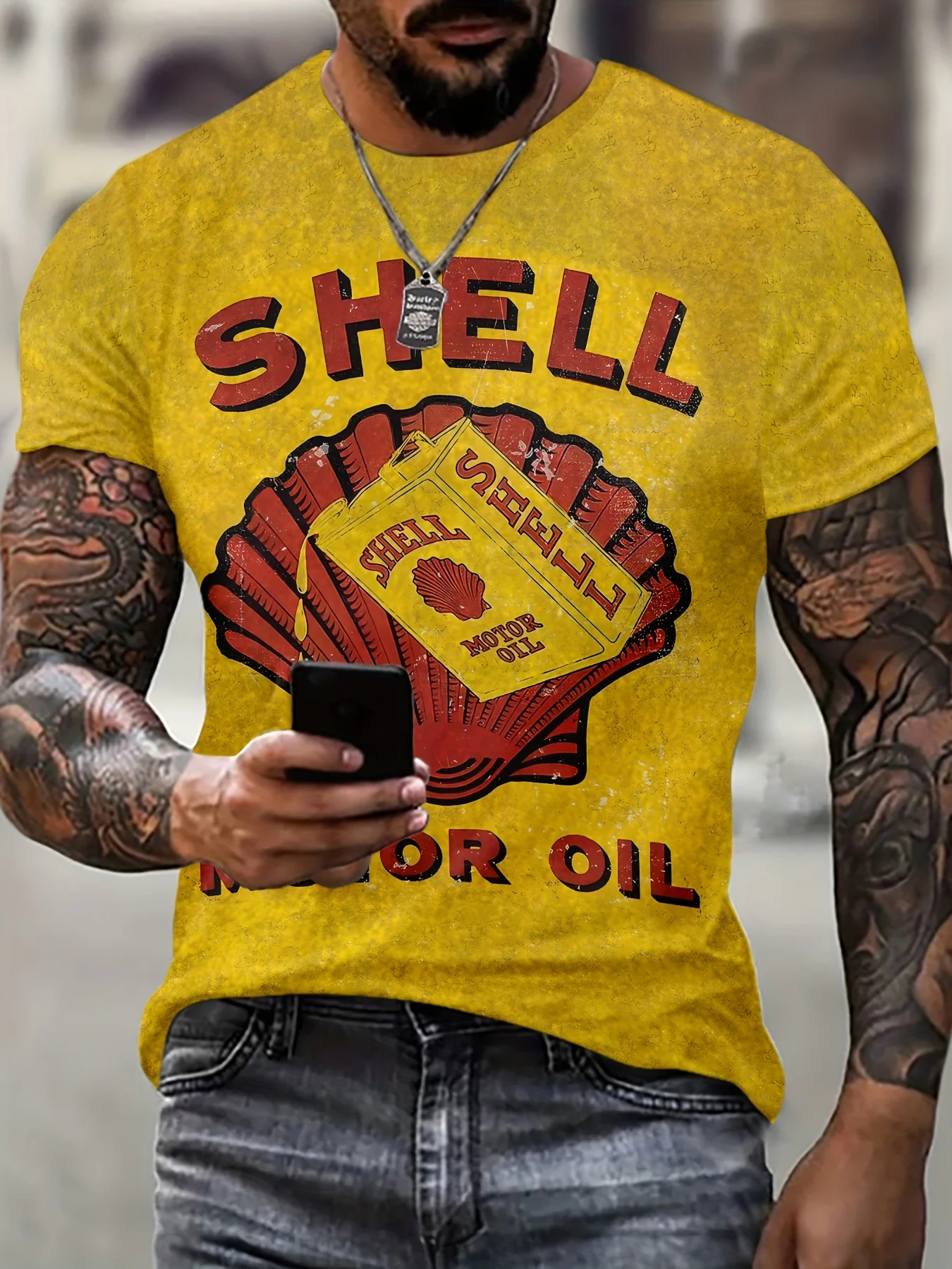 2024 New Summer Trendy Men's Casual T-shirt 
2024 New Summer Trendy Men's Casual T-shirt