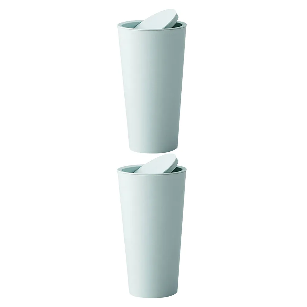 2Pcs Desktop Trash Can Lid Car Trash Can Minimalist Design Sturdy PP Material Large Capacity Storage Organizer Tidy Interior
2Pcs Desktop Trash Can Lid Car Trash Can Minimalist Design Sturdy PP Material Large Capacity Storage Organizer Tidy Interior