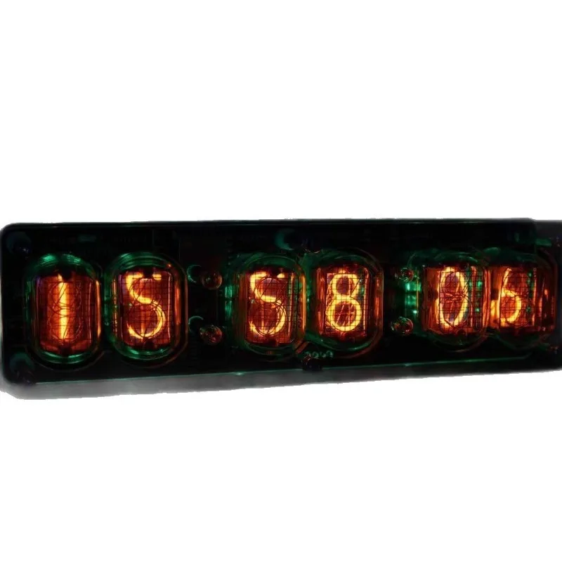 Rechargeable IN12 glow tube nixe clock RGB mode creative desktop decoration retro
Rechargeable IN12 glow tube nixe clock RGB mode creative desktop decoration retro