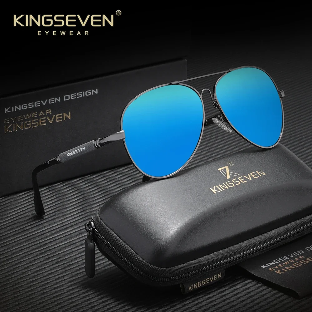 Брендовые мужские солнцезащитные очки KINGSEVEN для мужчин и женщин, высококачественные очки для вождения, поляризационные стильные очки UV400
Брендовые мужские солнцезащитные очки KINGSEVEN для мужчин и женщин, высококачественные очки для вождения, поляризационные стильные очки UV400