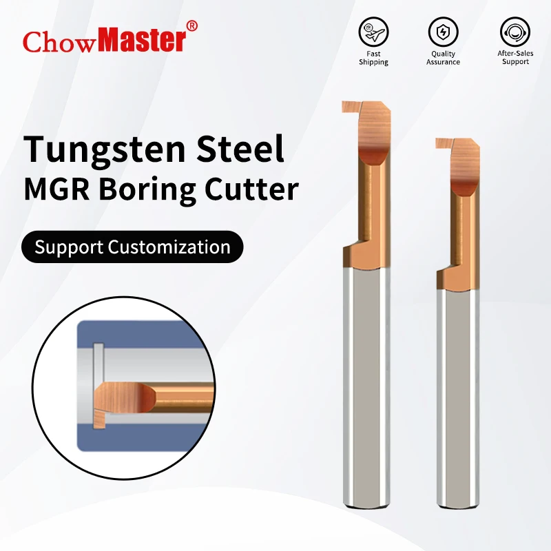 CHOWMASTER MGR Miniature Grooving Boring Cutter Integral Carbide Internal Tools CNC Small Hole Turning Lathe Tools Bar 4mm 6mm
CHOWMASTER MGR Miniature Grooving Boring Cutter Integral Carbide Internal Tools CNC Small Hole Turning Lathe Tools Bar 4mm 6mm