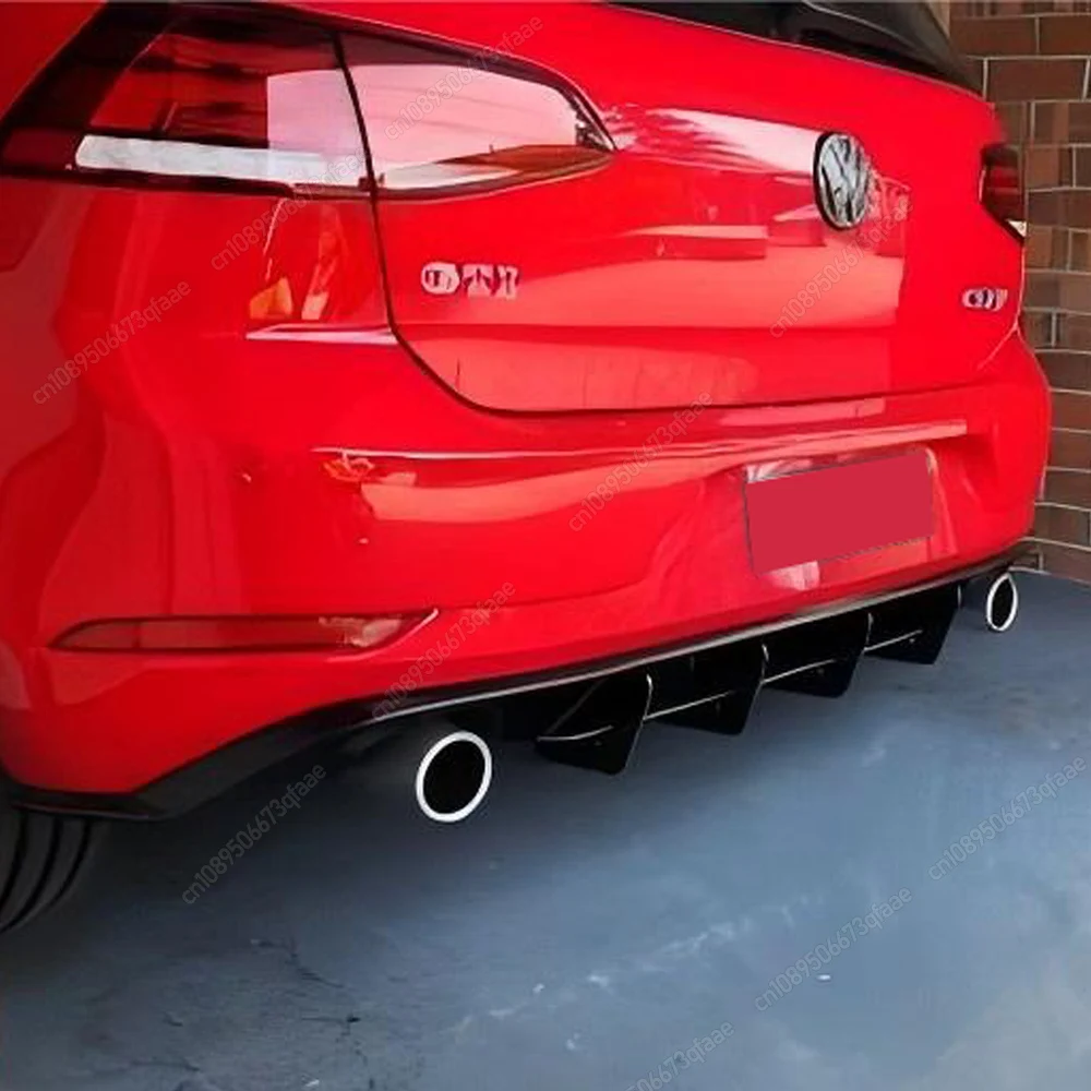 4 Fins Car Rear Bumper Diffuser Splitter Maxton Style Bodykit For Volkswagen Golf 7.5 MK7.5 GTI Facelift 2017 To 2021 ABS Tuning
4 Fins Car Rear Bumper Diffuser Splitter Maxton Style Bodykit For Volkswagen Golf 7.5 MK7.5 GTI Facelift 2017 To 2021 ABS Tuning