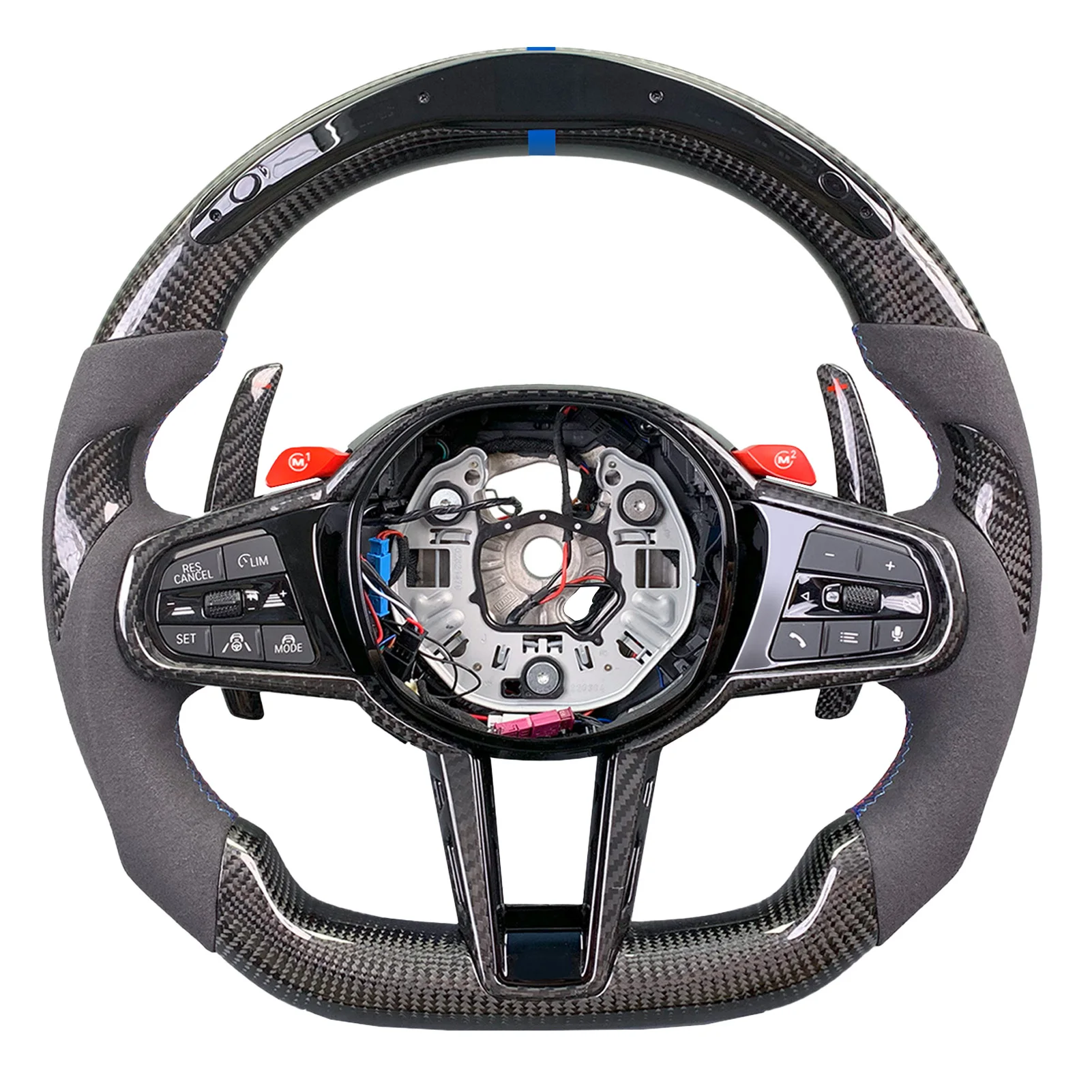 For BMW Carbon Fiber Steering Wheel Customized 2 3 4 5 6 Series G20 G30 2018-2022
For BMW Carbon Fiber Steering Wheel Customized 2 3 4 5 6 Series G20 G30 2018-2022