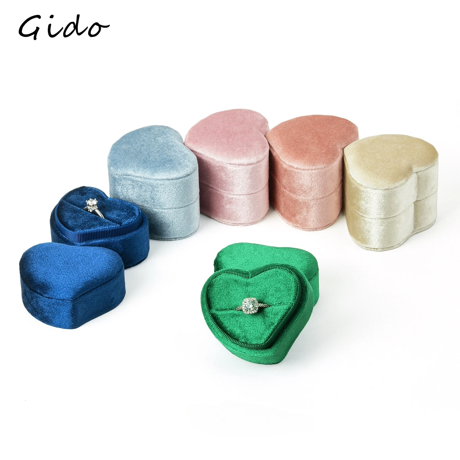 Коробка для колец в форме сердца на День святого Валентина, элегантный бархатный подарочный футляр для ювелирных изделий, держатель для обручальных колец, новинка премиум-класса
Коробка для колец в форме сердца на День святого Валентина, элегантный бархатный подарочный футляр для ювелирных изделий, держатель для обручальных колец, новинка премиум-класса