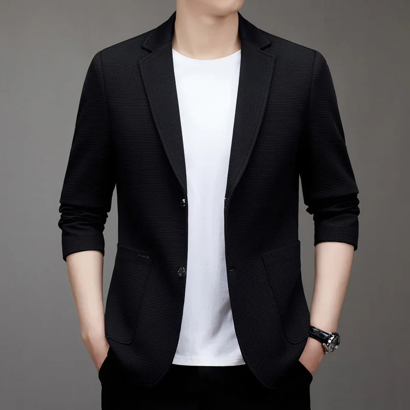 The Main Promotion of New Explosive Autumn Slim Casual Office Solid Color Suit Coat Comfortable and Handsome Men's Clothing
The Main Promotion of New Explosive Autumn Slim Casual Office Solid Color Suit Coat Comfortable and Handsome Men's Clothing
