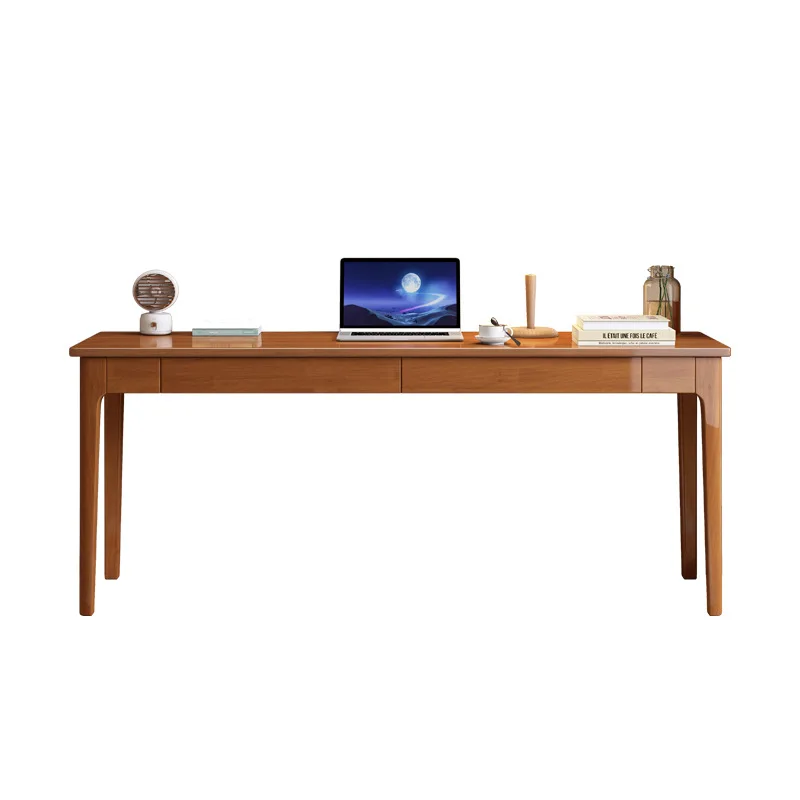 Solid wood extremely narrow computer desk 40/45cm modern simple desk, small apartment bedroom long desk
Solid wood extremely narrow computer desk 40/45cm modern simple desk, small apartment bedroom long desk