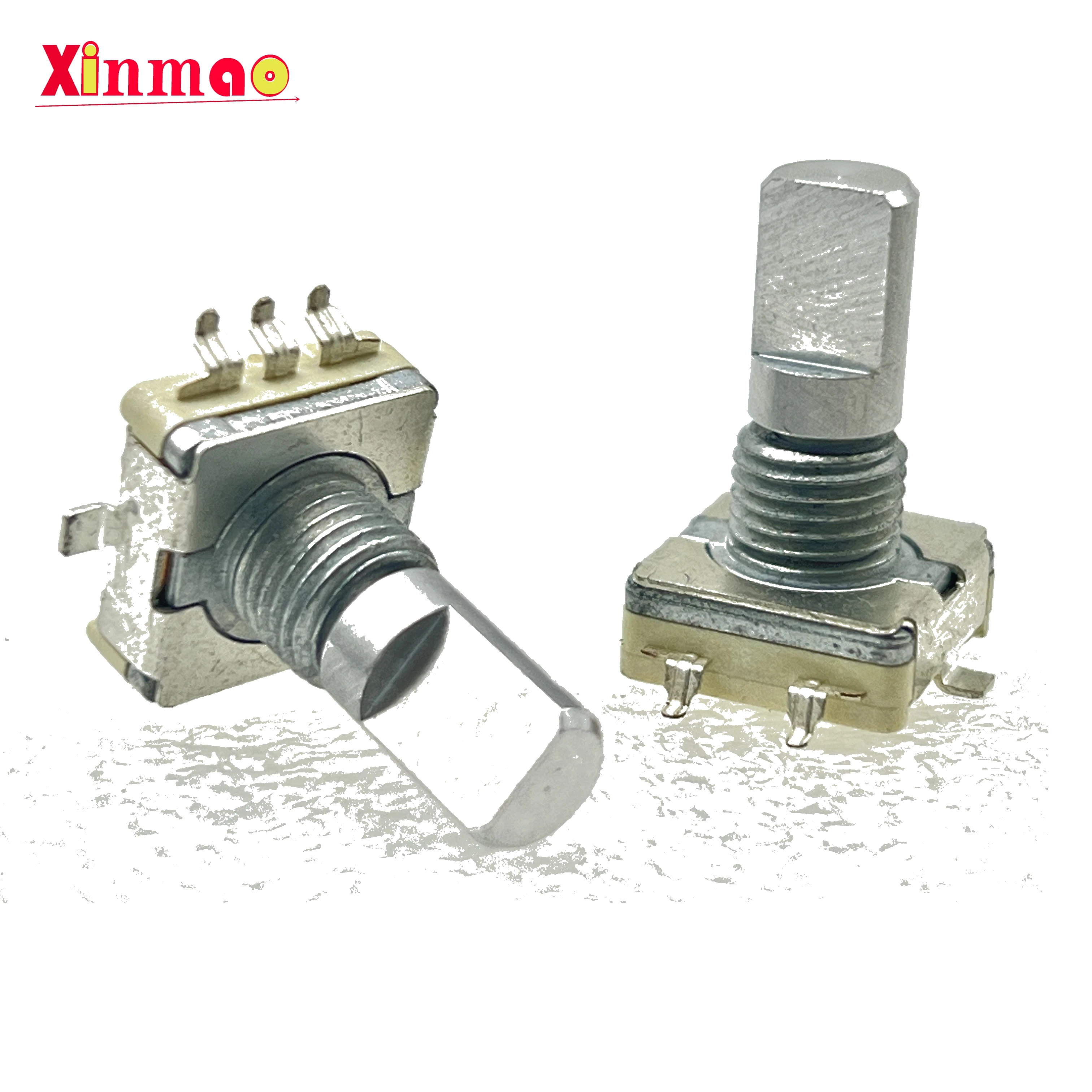 Энкодер EC11, 20 позиционирований, 20 импульсов, длина оси 15 мм, с кнопочным переключателем
Энкодер EC11, 20 позиционирований, 20 импульсов, длина оси 15 мм, с кнопочным переключателем