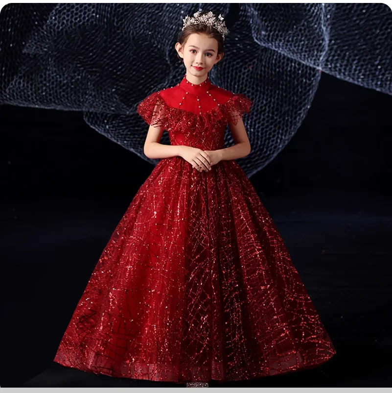 Spring/Summer Red Little Tail Princess Dress Fashion Evening Dress
Spring/Summer Red Little Tail Princess Dress Fashion Evening Dress