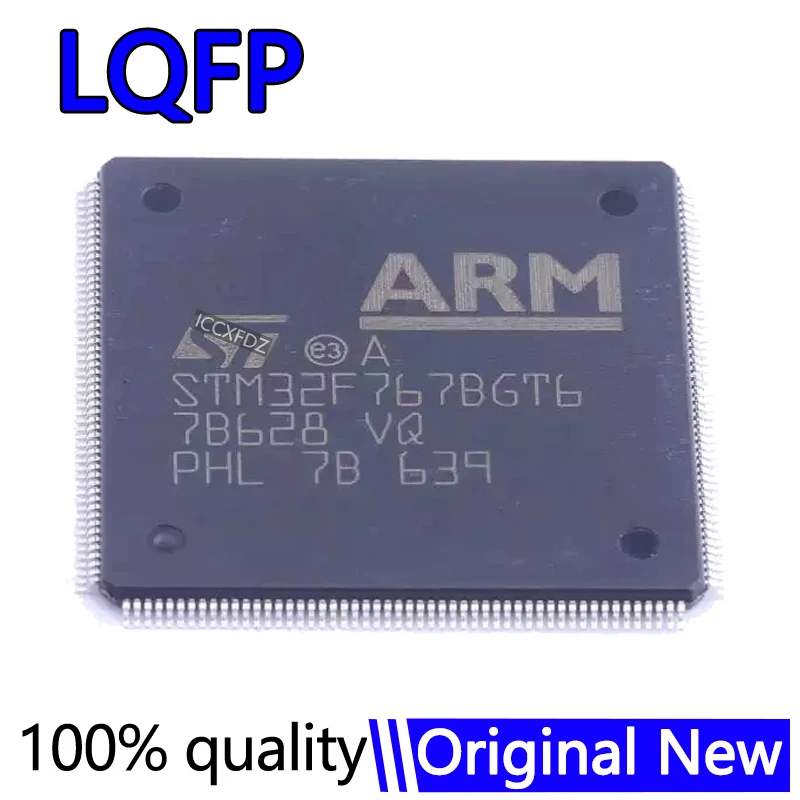 STM32F767BGT6 STM32F 767BGT6 STM32F767 BGT6 микроконтроллер IC 32-бит 216 МГц 1 МБ (1M x 8) Flash 208-LQFP (28x28)
STM32F767BGT6 STM32F 767BGT6 STM32F767 BGT6 микроконтроллер IC 32-бит 216 МГц 1 МБ (1M x 8) Flash 208-LQFP (28x28)