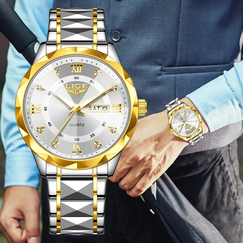 2026 LIGE Top Luxury Quartz Wristwatches Fashion Casual Mens Watch Waterproof Luminous Date Steel Watches Men Gifts Reloj Hombre
2026 LIGE Top Luxury Quartz Wristwatches Fashion Casual Mens Watch Waterproof Luminous Date Steel Watches Men Gifts Reloj Hombre
