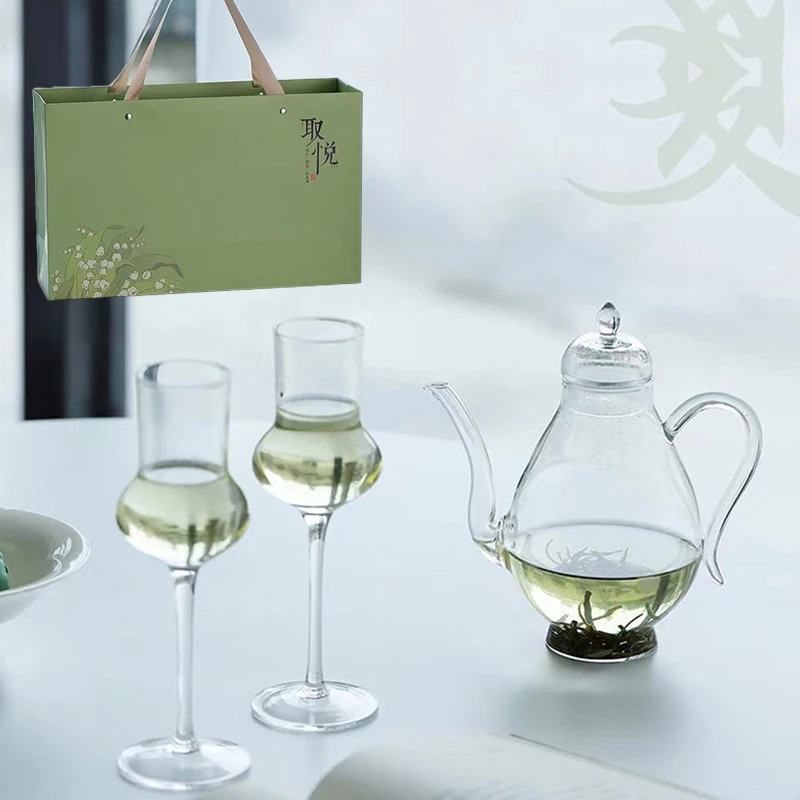 Creative Glass Tea Set Song Dynas Imitation Teapot Ice een Tea Set round Table Tea Brewing Vintage Teapot Gift Box
Creative Glass Tea Set Song Dynas Imitation Teapot Ice een Tea Set round Table Tea Brewing Vintage Teapot Gift Box