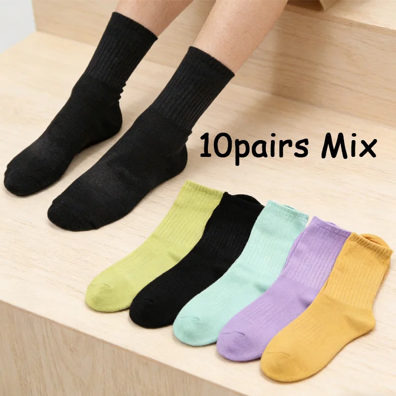 10pcs good-looking Color Matching Women's Middle Tube Non marking Sports Anti odor Sweat Absorbing Comfortable Socks for Feet
10pcs good-looking Color Matching Women's Middle Tube Non marking Sports Anti odor Sweat Absorbing Comfortable Socks for Feet