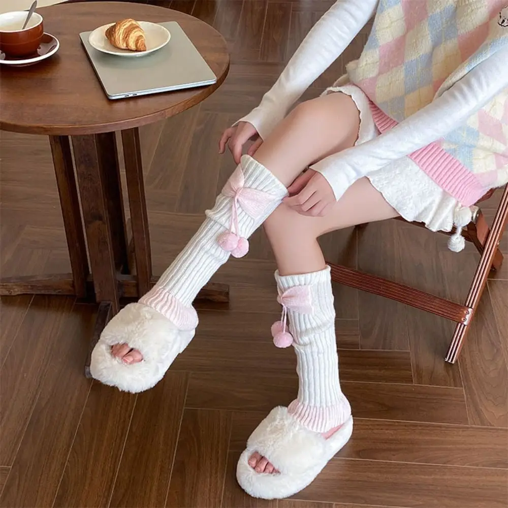 Fashion Japanese JK Lolita Leg Socks Y2k Long Bow Knitted Leg Socks Ballet Harajuku Christmas Knee Socks Girls
Fashion Japanese JK Lolita Leg Socks Y2k Long Bow Knitted Leg Socks Ballet Harajuku Christmas Knee Socks Girls