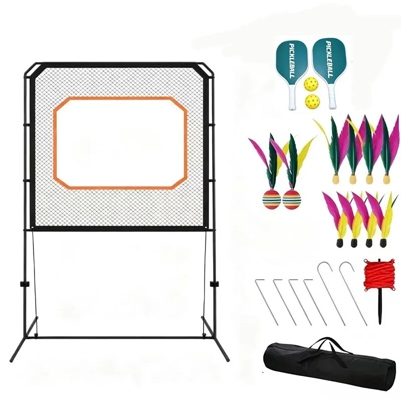Pickleball Paddle And Net Set Portable Sports Kit For Indoor Outdoor Family Entertainment With Storage
Pickleball Paddle And Net Set Portable Sports Kit For Indoor Outdoor Family Entertainment With Storage