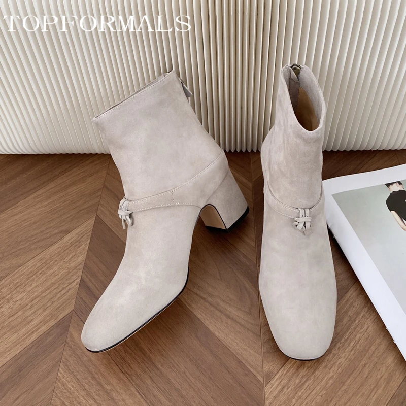 Fashionable sheepskin suede high heels women's shoes autumn winter full leather short boots, ankle boots, genuine leather sole
Fashionable sheepskin suede high heels women's shoes autumn winter full leather short boots, ankle boots, genuine leather sole