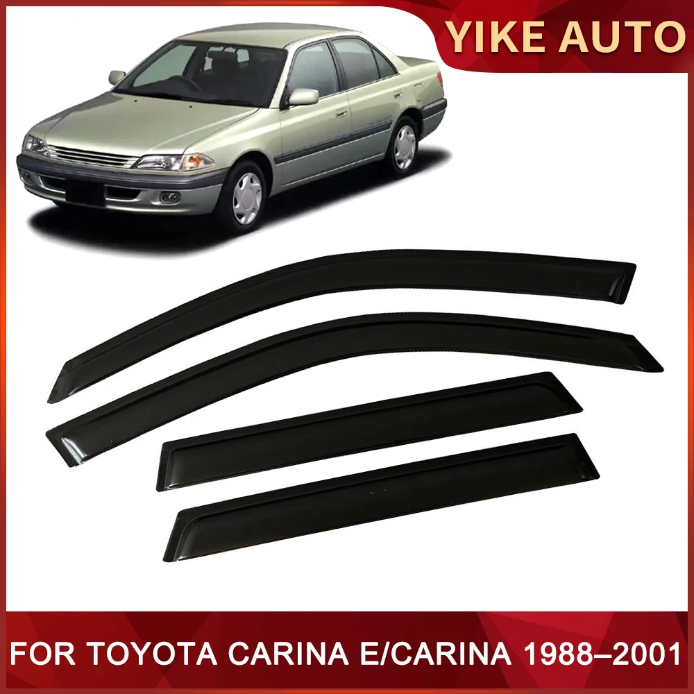 Window Visor for TOYOTA Carina E 1988–2001 Weathershied Door Visor Wind Sun Rain Guards Side Window Wind Deflectors Auto Parts
Window Visor for TOYOTA Carina E 1988–2001 Weathershied Door Visor Wind Sun Rain Guards Side Window Wind Deflectors Auto Parts