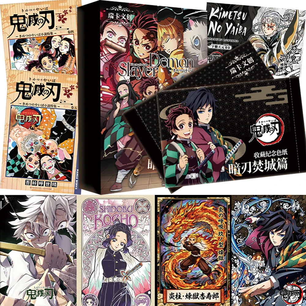 Demon Slayer Creative Color Paper Cards Anime Kamado Nezuko Kochou Shinobu Surprise Hidden Metal Hollow Out Card Table Fun Decor
Demon Slayer Creative Color Paper Cards Anime Kamado Nezuko Kochou Shinobu Surprise Hidden Metal Hollow Out Card Table Fun Decor