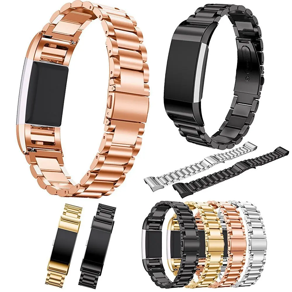Stainless Steel strap for Fitbit Charge 2 watchbands Three Bean metal strap for Fitbit Charge 3 bracelet free tool adjustable
Stainless Steel strap for Fitbit Charge 2 watchbands Three Bean metal strap for Fitbit Charge 3 bracelet free tool adjustable