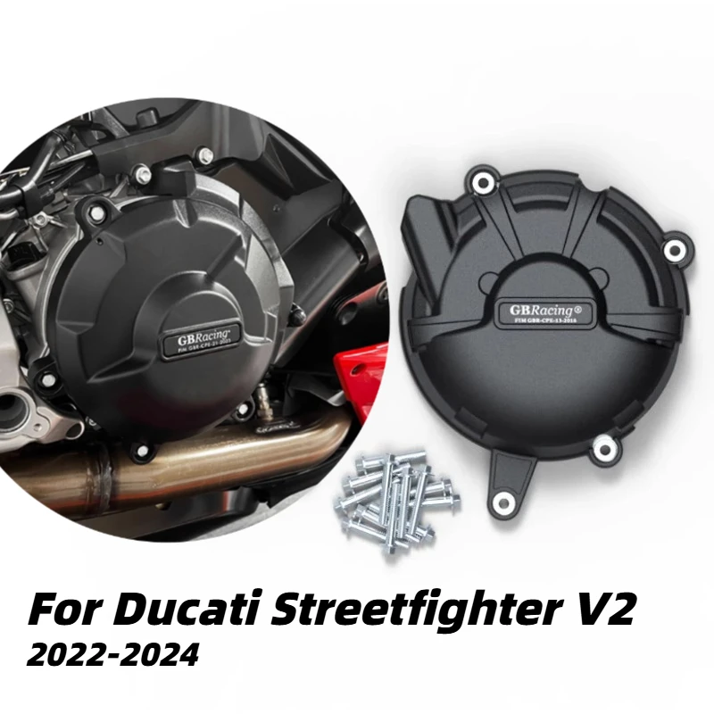 For Ducati Streetfighter V2 2022-2024 StreetfighterV2 Motorcycle Engine Cover Clutch Cover Protection Set Accessories
For Ducati Streetfighter V2 2022-2024 StreetfighterV2 Motorcycle Engine Cover Clutch Cover Protection Set Accessories
