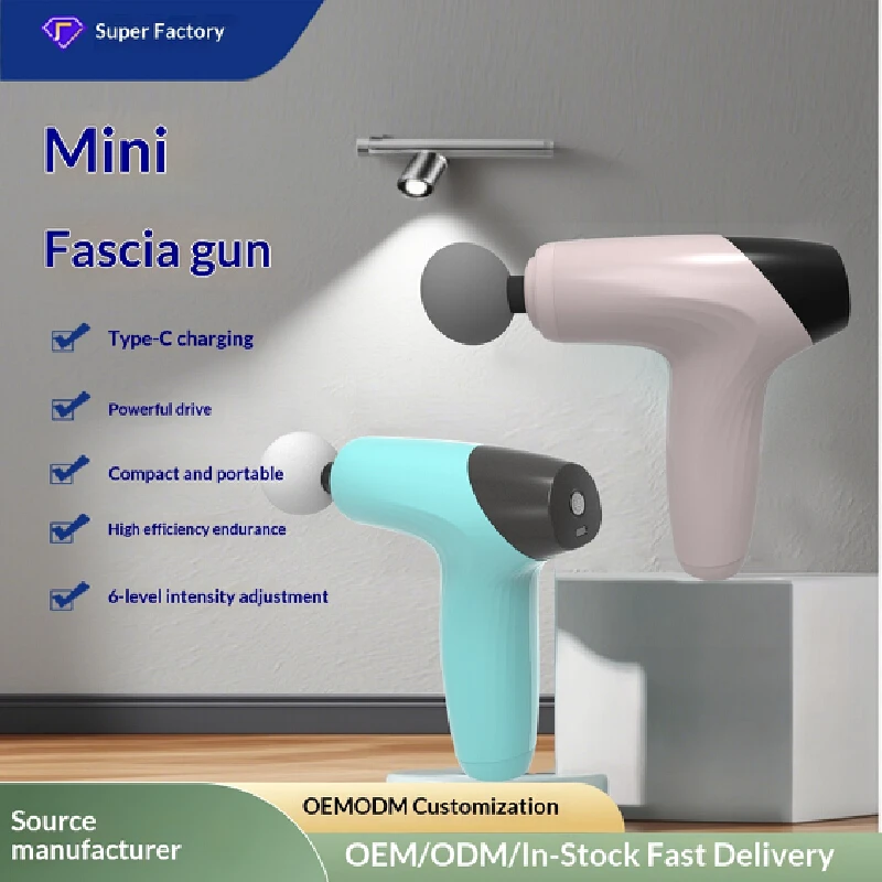 Mini Small Replaceable Head Fascia Gun Portable Multifunctional Electric Muscle Relax Massager for Home Fitness Full Body Use
Mini Small Replaceable Head Fascia Gun Portable Multifunctional Electric Muscle Relax Massager for Home Fitness Full Body Use