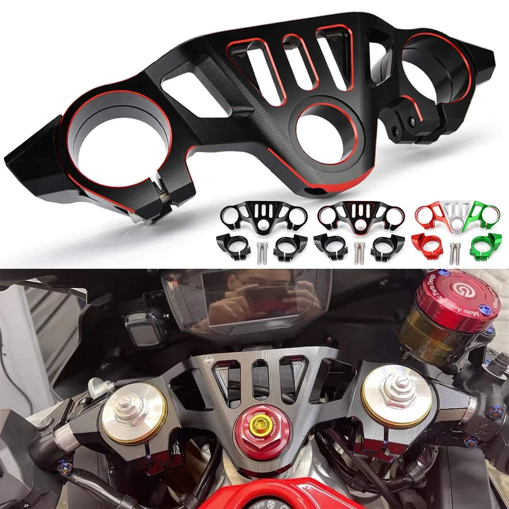 Motorcycle Top Triple Clamp For Aprilia RS660 RS 660 2021 2022 2023 Upper Fork Holder Panel CNC Aluminum
Motorcycle Top Triple Clamp For Aprilia RS660 RS 660 2021 2022 2023 Upper Fork Holder Panel CNC Aluminum
