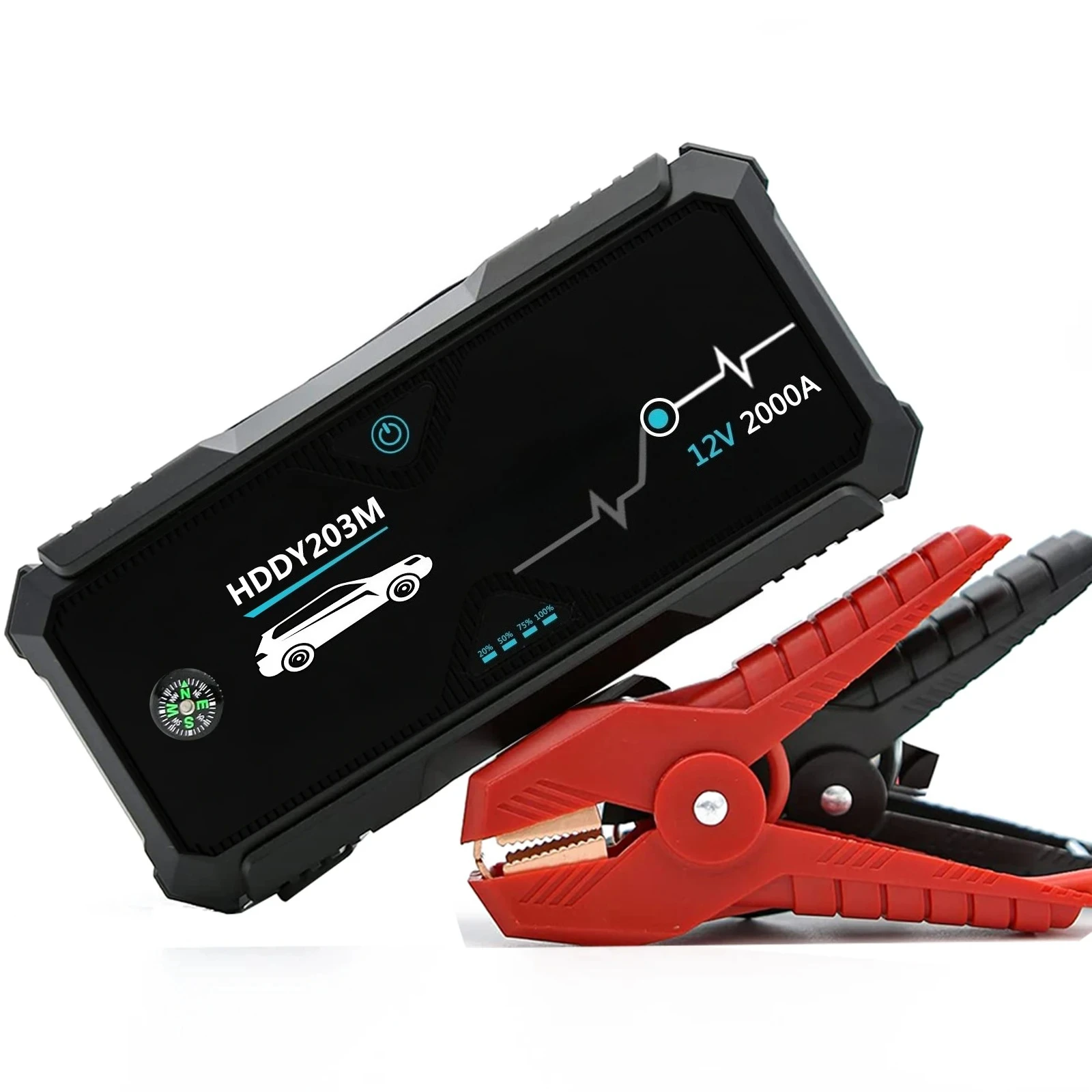 hot sell Power Bank Portable Charger 2000A Car Booster 12V Auto Starting Device 15000mAh Emergency Battery Starter for Engine
hot sell Power Bank Portable Charger 2000A Car Booster 12V Auto Starting Device 15000mAh Emergency Battery Starter for Engine