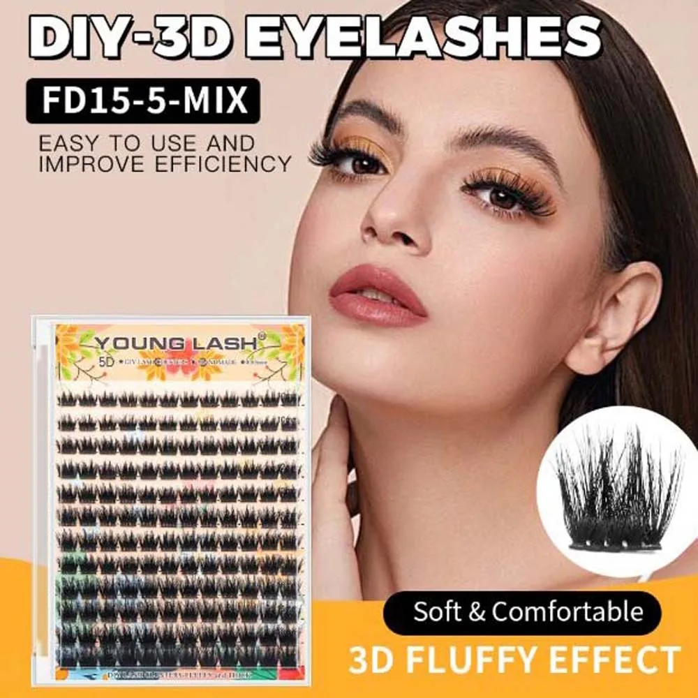 Segmented C Curl False Eyelashes 10-18mm DIY Individual Cluster Eyelashes Natural Reusable Eyelashes Extensions
Segmented C Curl False Eyelashes 10-18mm DIY Individual Cluster Eyelashes Natural Reusable Eyelashes Extensions