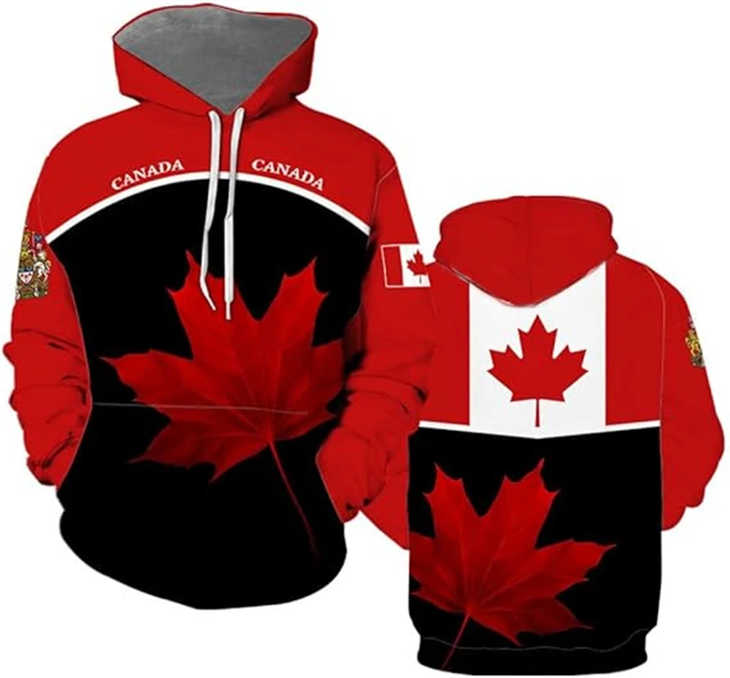 Canada Hoodie Maple Leaf 3d Printed Hoodie Men Women Oversize Sweatshirts Street Fashion Hooded Kid Sports Pullover Y2k Clothes
Canada Hoodie Maple Leaf 3d Printed Hoodie Men Women Oversize Sweatshirts Street Fashion Hooded Kid Sports Pullover Y2k Clothes