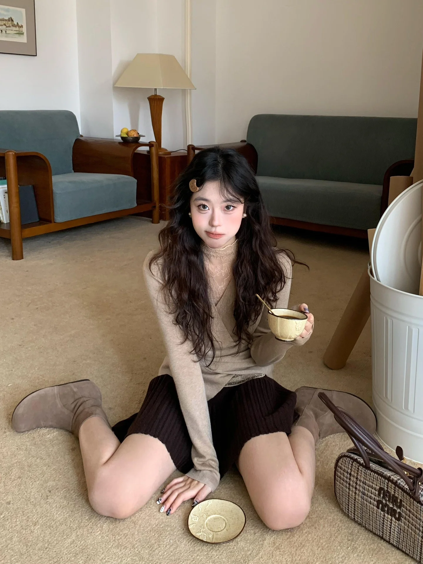 Moby Sweet Stand Collar Lace Splice Knitted Sweater Women's Autumn Winter Thiened Inner Wear Top French Sle Soft Polyeste...
Moby Sweet Stand Collar Lace Splice Knitted Sweater Women's Autumn Winter Thiened Inner Wear Top French Sle Soft Polyeste...