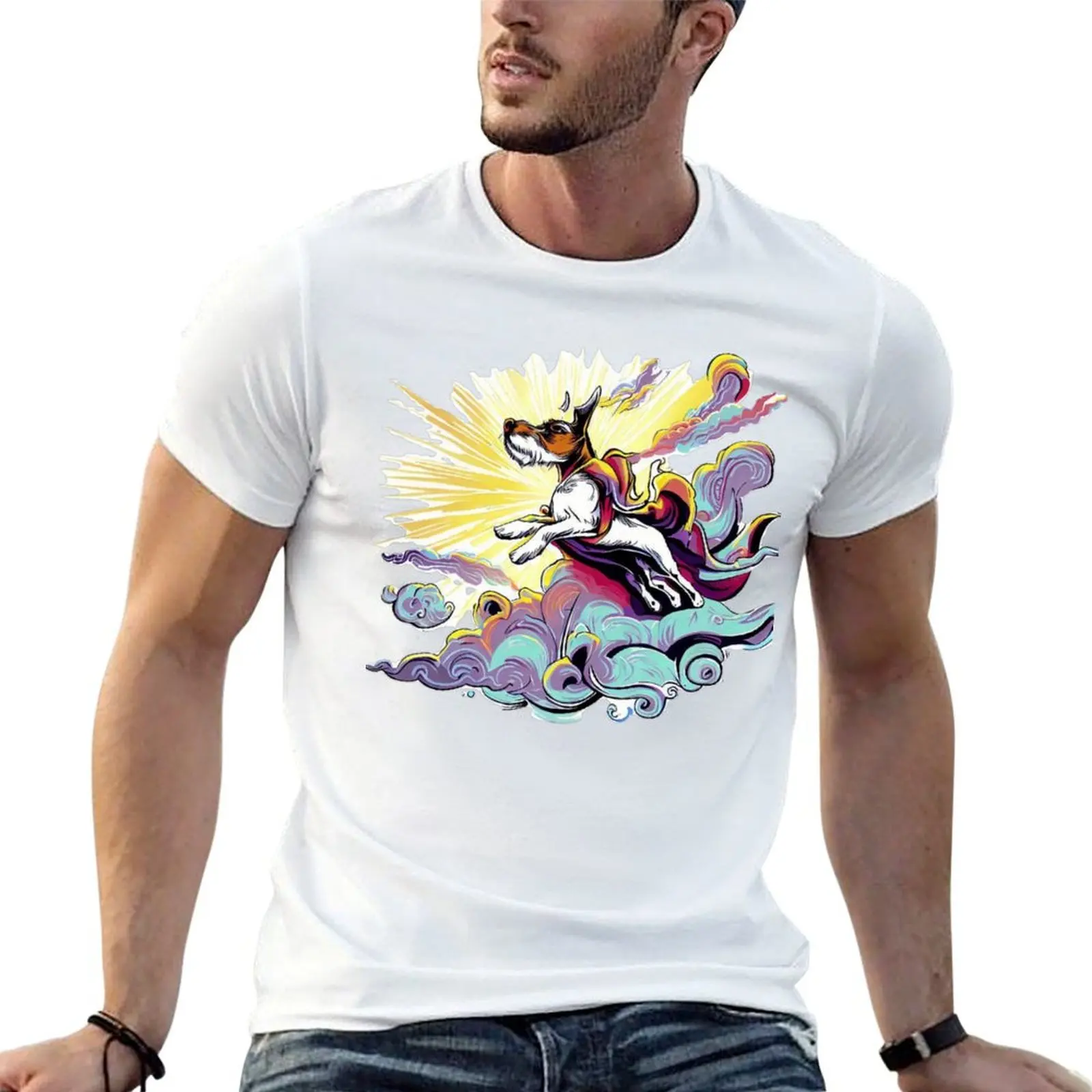 Художественная футболка Cape man Terrier рубашки Flying 100% for Jack футболка t Russell хлопок хлопок
Художественная футболка Cape man Terrier рубашки Flying 100% for Jack футболка t Russell хлопок хлопок