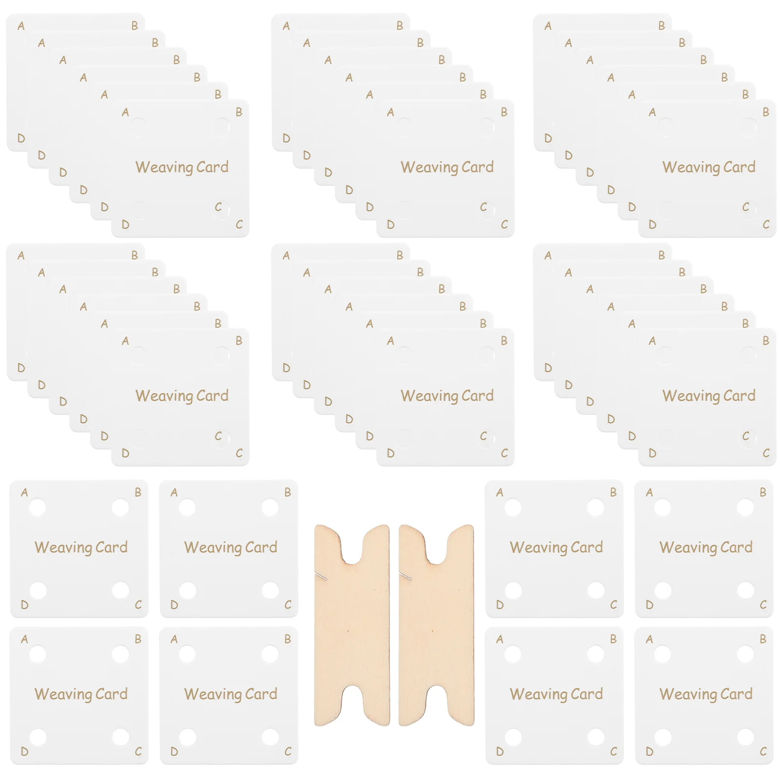 Knitting Tools Weaving Card Tablet with Shuttle Tablets and Shuttles Wood Supplies
Knitting Tools Weaving Card Tablet with Shuttle Tablets and Shuttles Wood Supplies