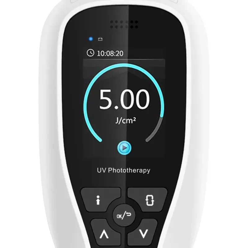 Factory Customized Home Use Small Size Portable 308nm High Intensity LED UV for Vitiligo Treatment
Factory Customized Home Use Small Size Portable 308nm High Intensity LED UV for Vitiligo Treatment